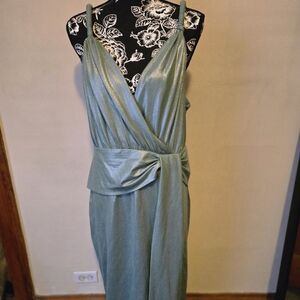 Womens Jewel Bagdley Mischka Evening Gown